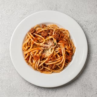 Spaghetti W/ Meat Sauce